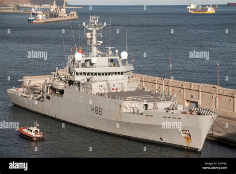 Royal Navy HMS Enterprise, a multi-role survey vessel Stock Photo - Alamy