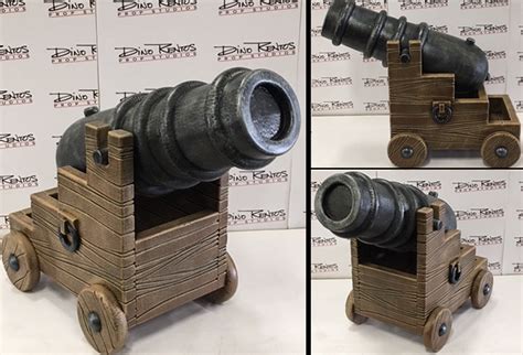 Pirate Ship Cannon Foam Prop - Dino Rentos Studios, INC.