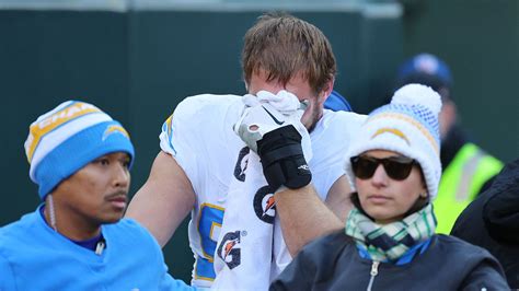 Chargers’ Joey Bosa in tears after suffering foot injury in loss to ...