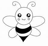 Bee coloring pages  ColoringLib sketch template