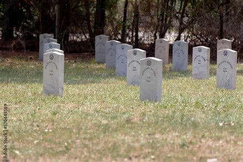 Graves of Unknown Confederate Soldiers Stock Photo | Adobe Stock