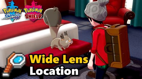 Pokémon Sword and Shield - Wide Lens Location | Where To Get Wide Lens - YouTube