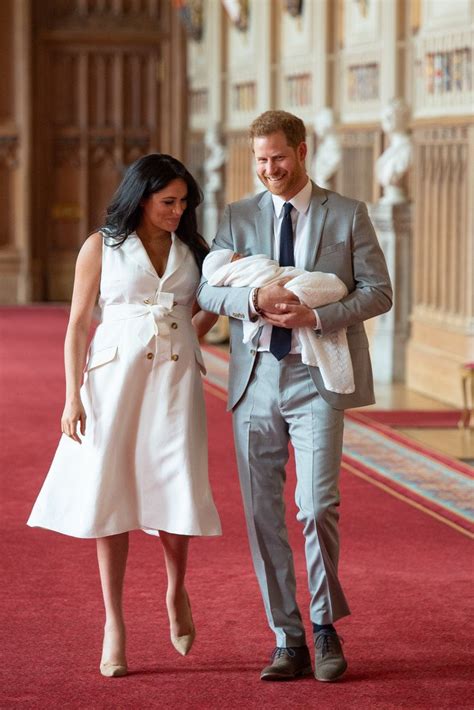 Meghan, Duchess of Sussex (in Wales Bonner) and Prince Harry, Duke of ...