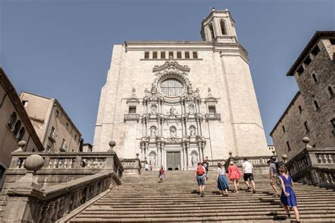 Girona Cathedral editorial stock image. Image of cathedral - 123082839