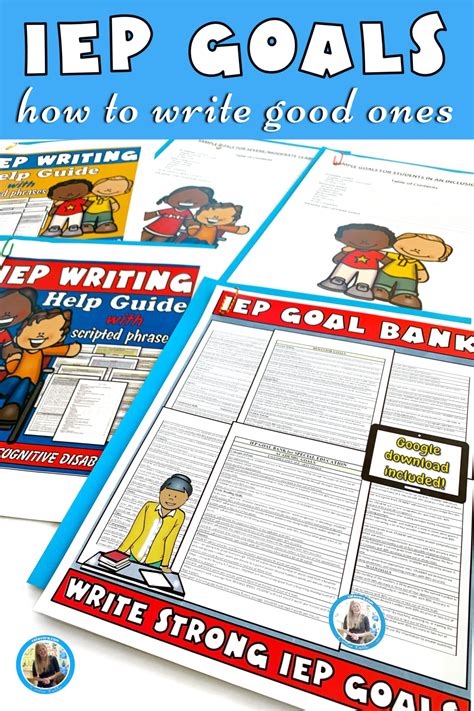 IEP Goal Banks & Writing IEP Treasure Map - Caroline Koehler at ...