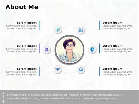 About Me Slide | About Me Templates | SlideUpLift | Powerpoint ...