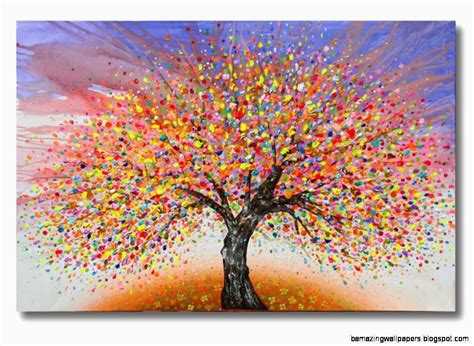 Abstract Art Tree Paintings - Best Painting Collection