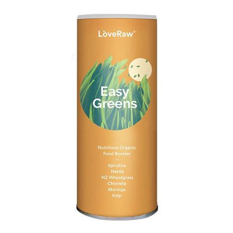 Organic Easy Greens Superfood Powder in 150g from LoveRaw