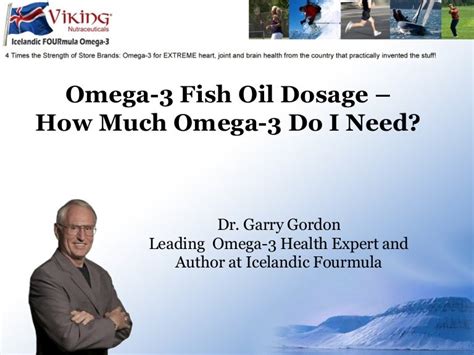 Omega 3 Fish Oil Dosage – How Much Omega 3 Dose Do I Need