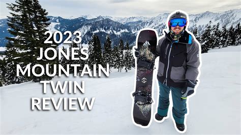 Mediocre Snowboarder Reviews 2023 Jones Mountain Twin - YouTube