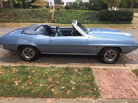 Triple Blue: 1969 Pontiac Firebird Convertible – $27,000 | GuysWithRides.com