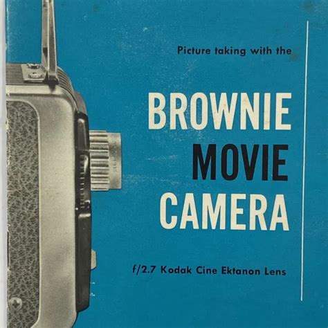 EASTMAN KODAK BROWNIE View Movie Camera Cine Vintage Advertisement ...