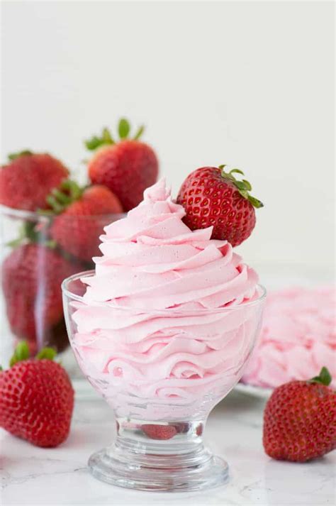 Strawberry Whipped Cream - The First Year