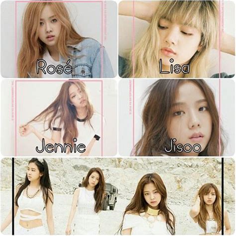 BLACK PINK MEMBERS AND NAMES - Cheyanne-oFox