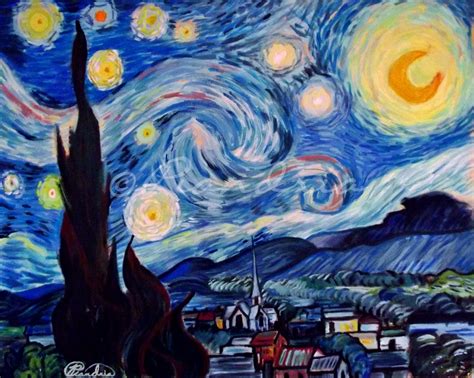 "starry Night", From Vincent Van Gogh (2013), Painting for sale by ...