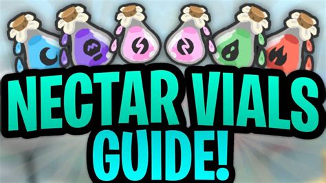 A guide on nectar vials! | roblox bee swarm simulator - YouTube