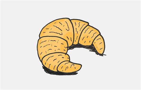 How To Draw a Croissant When You Can’t Really Draw a Croissant. | by ...