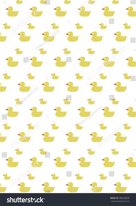 Patterns Wallpaper Duck Stock Vector (Royalty Free) 280229870 ...