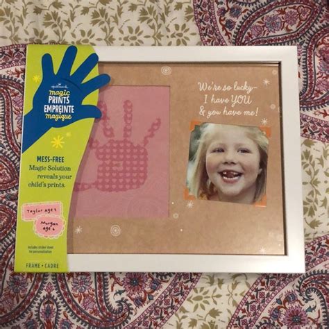 Hallmark | Other | Baby Hand Print Frame | Poshmark