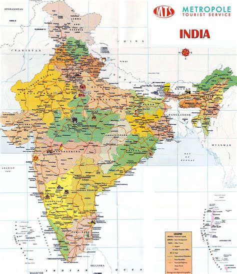 India Maps | Printable Maps of India for Download