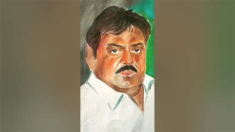 #captain #vijayakanth #trendingshorts #art #portrait - YouTube