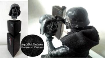 Darth Vader Burnt Helmet (Ep VII) (Star Wars) Custom Other