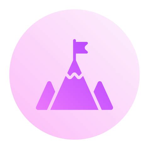 Mountain Generic gradient fill icon