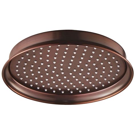 ATHENA BRONZE RAIN SHOWER HEAD ROUND 225MM – Chaleureux