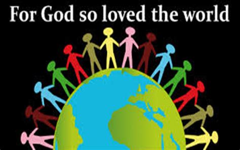 God is love. Love the world. – Lead A Child