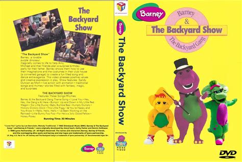 Barney The Backyard Show (1988) DVD by BisLoveBisLife on DeviantArt