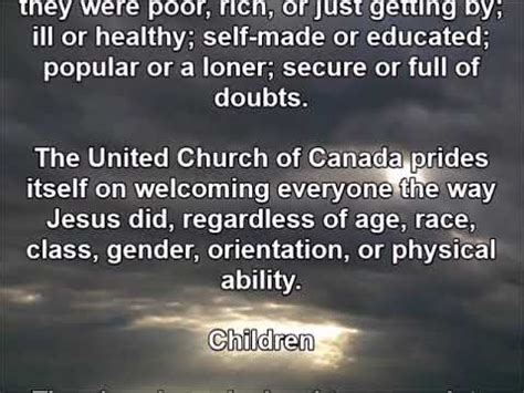 Creeds of Methodism: Beliefs (United Church of Canada) - YouTube