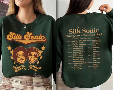 Bruno Mars Silk Sonic Album Shirt – wendyteesus