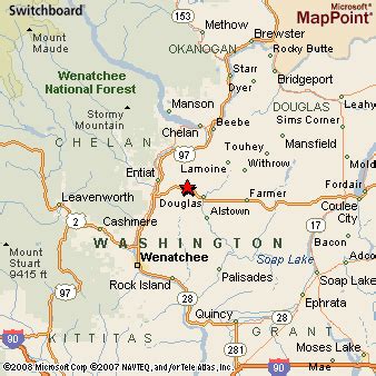 Where is Waterville, Washington? see area map & more