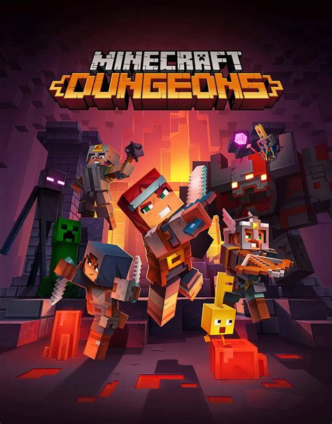 Minecraft Dungeons , Games , , and Background, Minecraft Poster HD phone wallpaper | Pxfuel