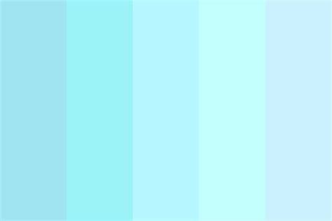 Sky Blue Fades Color Palette