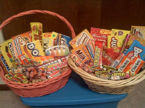 Retro Candy Gift Basket on Storenvy