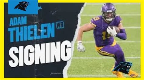 The Adam Thielen Highlights That Made the Carolina Panthers Sign Him To A 3 year deal.