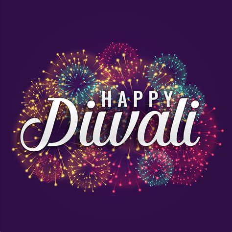 happy diwali fireworks background design - Download Free Vector Art ...
