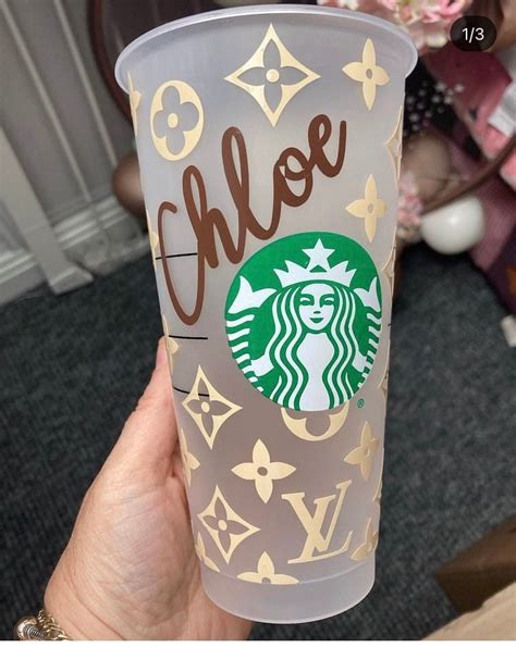 Starbucks Reusable Cup // Custom Logo Starbucks Cup Vinyl | Etsy