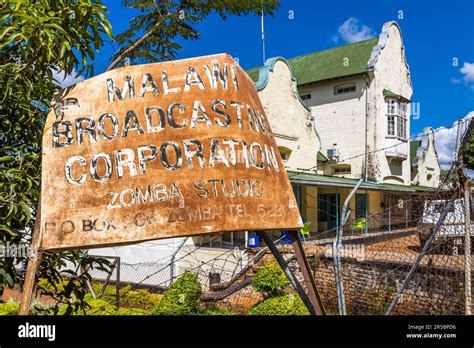 Colonial buildings in Zomba, Malawi Stock Photo - Alamy