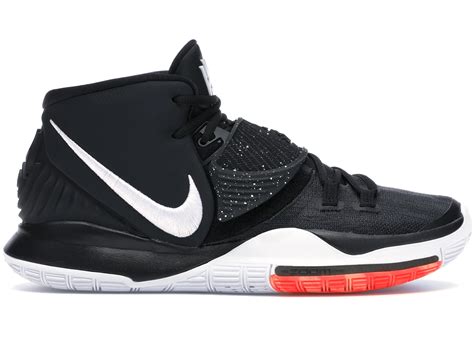 Nike Kyrie 6 Jet Black White - BQ4630-001/BQ4631 001