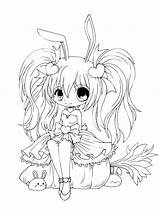 Anime Girl coloring Pages sketch template