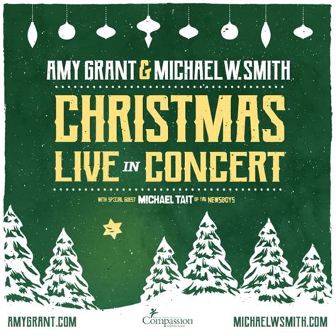 Michael W. Smith & Amy Grant Announce Christmas Tour Dates featuring ...