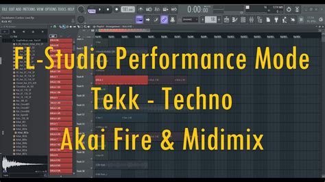 [FL-STUDIO TUTORIAL DEUTSCH] Performance Mode + Akai Fire & Midimix ...