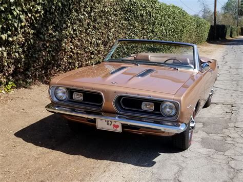 Car of the Week: 1967 Plymouth Barracuda convertible - Old Cars Weekly