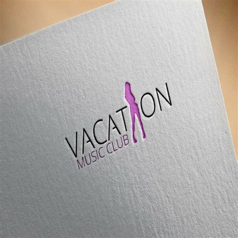 Vacation Music Club Logo Design - MasterBundles