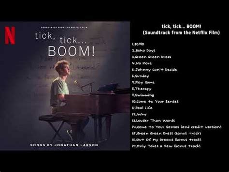 Tick, Tick… Boom! | Soundtrack from the Netflix Film - YouTube