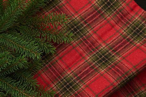 Seasonal Background Plaid Royalty Free Photo