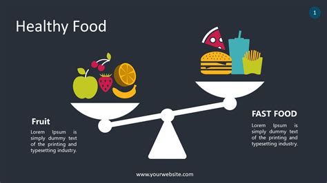 Healthy Food Vs Junk Food Ppt