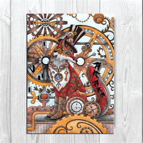 wall painting for home decoration Steampunk Art Print Wall Poster ...